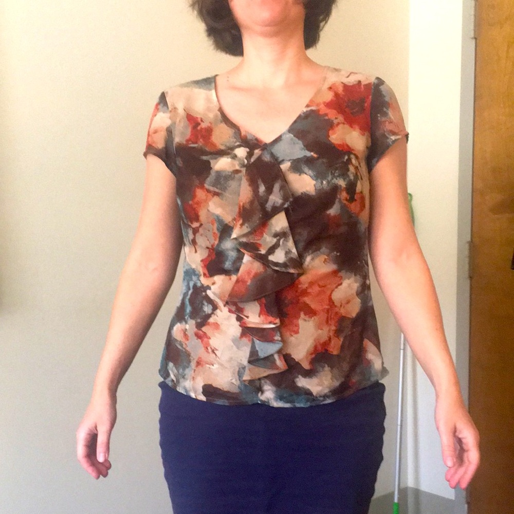 Elegant Multicolor Women's Top